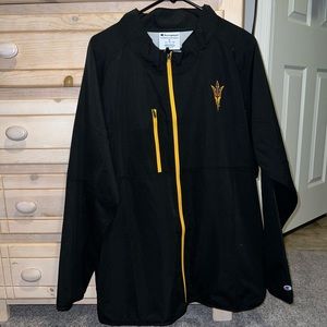 Arizona State University brand new zip up windbreaker jacket Men’s XL